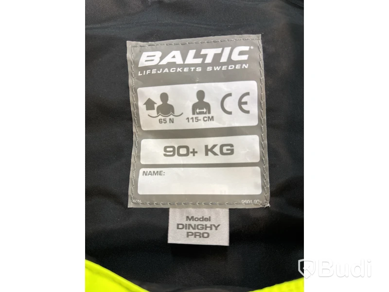 Flytväst Baltic, Dinghy Pro, stl. XL, 90+kg.
